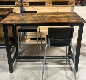 Bartafels met krukken bartafel kruk barkruk hoge tafel. beschikbaar voor biedingen