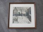 Frans de Nocker (1884-1955) - dorpsgezicht, Antiek en Kunst, Ophalen of Verzenden
