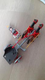 Playmobil koets met Romeinse soldaat., Ophalen of Verzenden, Zo goed als nieuw