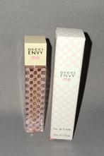 Mooie parfum mini Gucci envy me + doosje, Ophalen of Verzenden, Zo goed als nieuw, Miniatuur, Gevuld