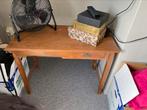 Klein bureau tafeltje 94 cm breedte 48 cm diep 70 cm hoog, Gebruikt, Ophalen of Verzenden