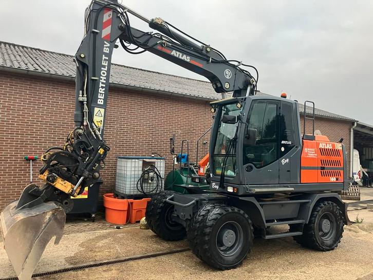 Atlas 160W Mobiele Kraan - Goed Onderhouden, Zakelijke goederen, Machines en Bouw | Kranen en Graafmachines, Kraan, Ophalen