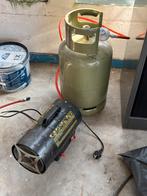 Gas heater 15Kw met fles (leeg) €80 vaste prijs, Ophalen of Verzenden, Zo goed als nieuw, Vloer