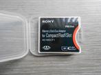 SONY Memory Stick Duo naar Compact Flash adapter, Verzenden, Minder dan 2 GB, Zo goed als nieuw, Fotocamera