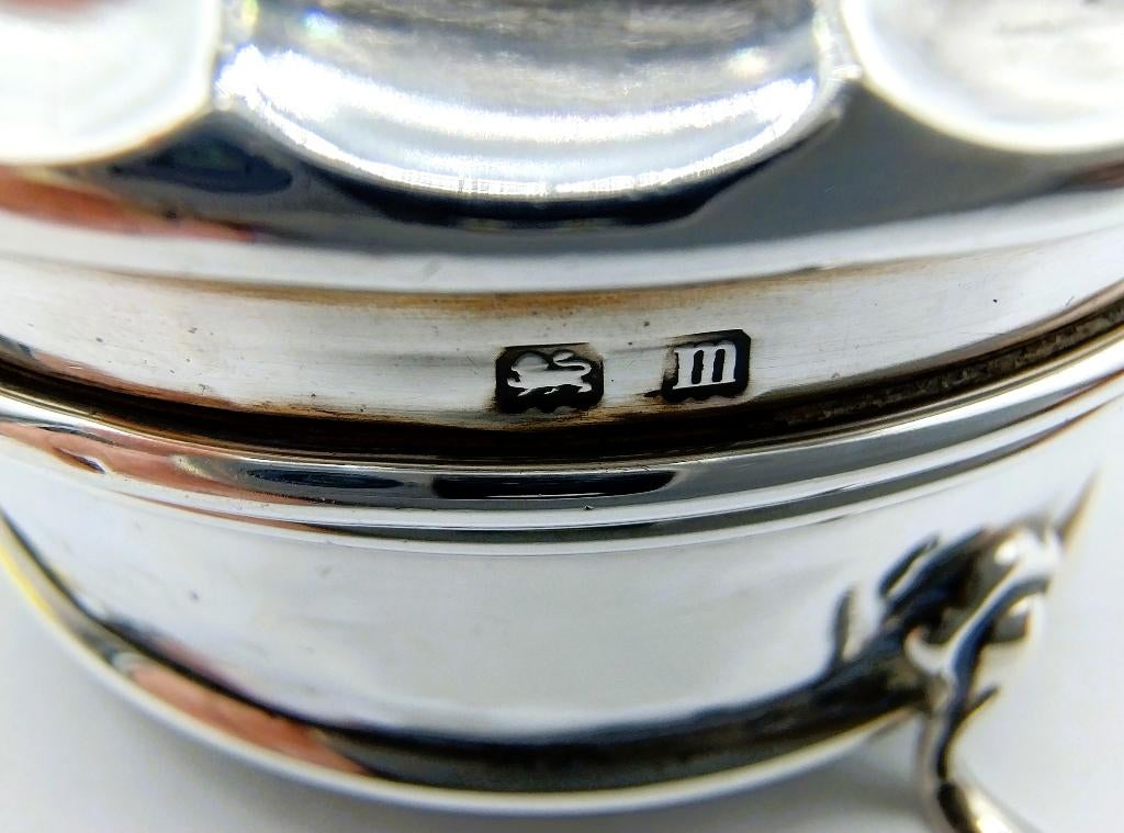 Zilveren ringdoosje, Engeland, 1911, Verzenden, Zilver