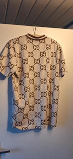 Gucci Shirt - Maat M, Kleding | Heren, T-shirts, Maat 48/50 (M), Beige, Ophalen of Verzenden, Zo goed als nieuw