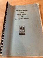 Thornycroft 154 Scheepsdieselmotor Instructieboek, Watersport en Boten, Ophalen of Verzenden, Gebruikt, Boek of Waterkaart