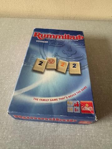 COMPLEET cijfer rummikub TRAVEL editie Z.G.A.N. beschikbaar voor biedingen