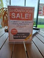 Lissabon lounge dining set 5-delig rechts Garden impressions, Ophalen, 6 zitplaatsen, Loungeset, Bank