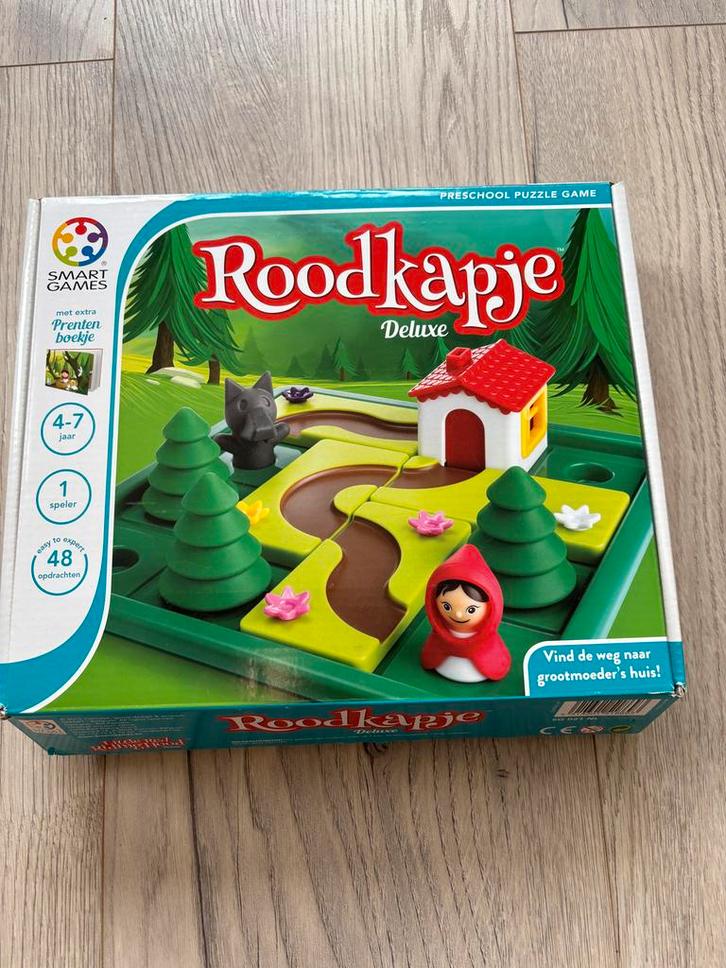 Smart Games Roodkapje - Logisch Puzzelspel, Kinderen en Baby's, Speelgoed | Kinderpuzzels, Zo goed als nieuw, 4 tot 6 jaar, 10 tot 50 stukjes