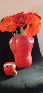 Aardbeienvaas met theelicht, Ophalen, Overige kleuren, Minder dan 50 cm, Glas