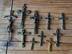 Antieke kruisjes 10 stuks!, Ophalen of Verzenden, Gebruikt