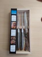 Amefa 4 piece steak knife set, Ophalen of Verzenden, Nieuw, Rvs of Chroom