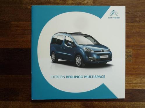 Citroën Berlingo Multispace (2017), Boeken, Auto's | Folders en Tijdschriften, Nieuw, Citroën, Ophalen of Verzenden