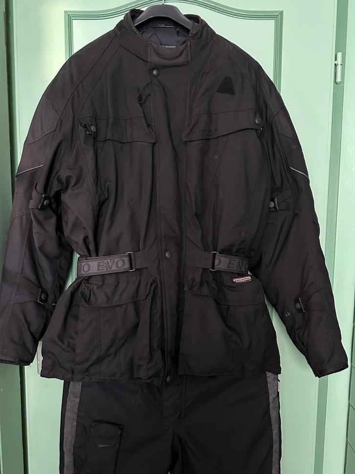 Evolution Motorpak jas en broek met losse binnen jas/broek, Motoren, Kleding | Motorkleding, Combipak, Heren, Tweedehands, Ophalen of Verzenden