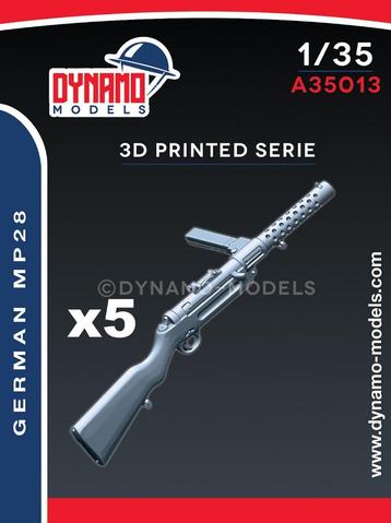 ROWASP |  Dynamo Models 1/35 Set of 5 guns – German MP28 beschikbaar voor biedingen