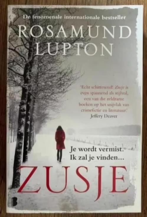 Zusje; Rosamund Lupton; ISBN 9789022565339; thriller, Boeken, Thrillers, Zo goed als nieuw, Ophalen of Verzenden