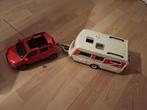 Playmobil auto met caravan, Ophalen of Verzenden, Gebruikt