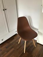 Stoel cognac kleur, Huis en Inrichting, Stoelen, Ophalen, Gebruikt, Bruin, Eén
