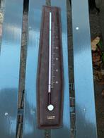 Oude thermometer “J.P. van der Zijden Wildhandel N.V.”, Ophalen of Verzenden, Zo goed als nieuw, Lichtbak of (neon) lamp