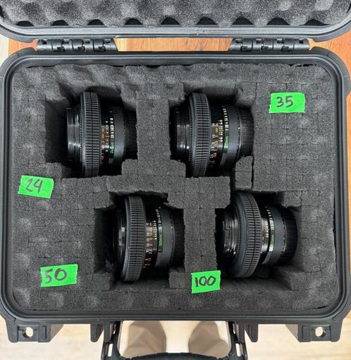 Canon FD S.S.C.Cine Modded Set – EF Mount, Audio, Tv en Foto, Fotografie | Lenzen en Objectieven, Gebruikt, Ophalen of Verzenden