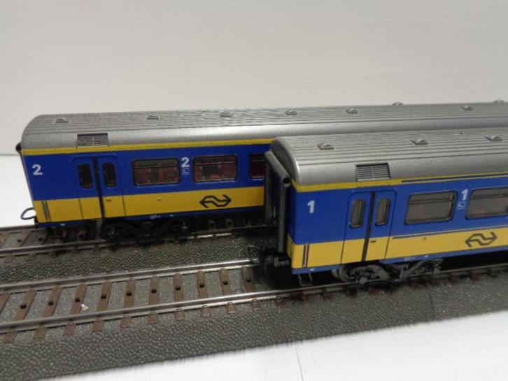 Marklin 4164 + 4165 NS IC-rijtuigen (H0)., Hobby en Vrije tijd, Modeltreinen | H0, Gebruikt, Wagon, Wisselstroom, Märklin, NS