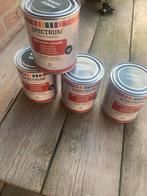 Spectrum High Gloss Lak - Middle Green - 4 Blikken, Doe-het-zelf en Verbouw, Verf, Beits en Lak, Ophalen, Nieuw, Lak, Minder dan 5 liter