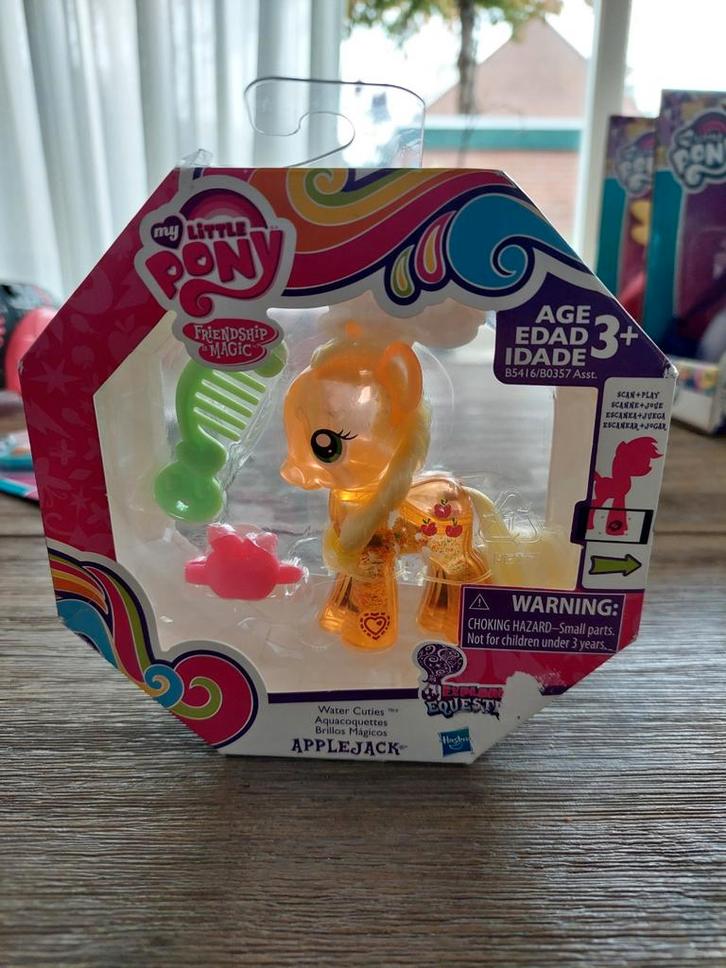 My Little Pony Applejack Water Cuties, Kinderen en Baby's, Speelgoed | My Little Pony, Nieuw, Ophalen of Verzenden