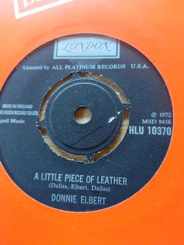 Donnie Elbert , a little peace of leather  beschikbaar voor biedingen