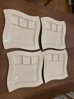 Villeroy & Boch New Wave Borden (4x bbq en 2x diner), Ophalen of Verzenden, Zo goed als nieuw, Bord(en), Overige stijlen
