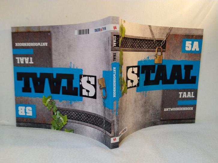Staal - VERSIE 1 - Groep 5 - Taal Antwoordenboek (5A + 5B)., Boeken, Schoolboeken, Zo goed als nieuw, Nederlands, Overige niveaus