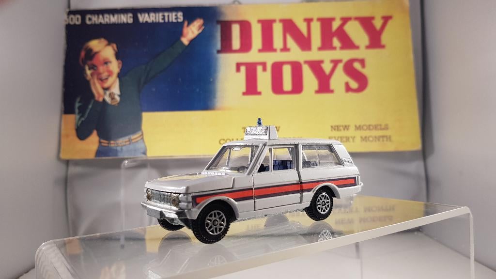 dinky-Toys Range-Rover 1970 Police 3.5l V8, Hobby en Vrije tijd, Modelauto's | 1:43, Ophalen of Verzenden, Zo goed als nieuw, Auto