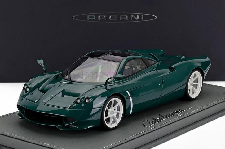 BBR 1:18 Pagani Codalunga British Racing Green, Hobby en Vrije tijd, Modelauto's | 1:18, Nieuw, Auto, Overige merken, Ophalen of Verzenden