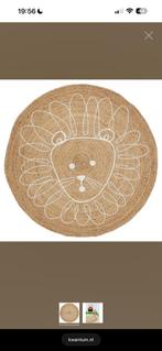 Vloerkleed Rufus Kwantum, Ophalen, 50 tot 100 cm, Beige, Rond