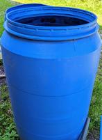 250 litervat met afsluitbare deksel, Tuin en Terras, Regentonnen, 150 liter of meer, Ophalen, Zo goed als nieuw, Kunststof