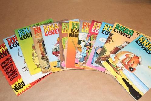 Rhaa Lovely - Deel 1 t/m 12 - Maandbladen, Boeken, Stripboeken, Gelezen, Eén stripboek, Ophalen of Verzenden