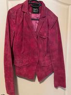 Roze suède colbert Rino & Pelle mt 42, Maat 42/44 (L), Ophalen of Verzenden, Zo goed als nieuw, Jasje