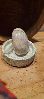 Ametrien Knuffelsteen Sculptuur, Ophalen, Zo goed als nieuw