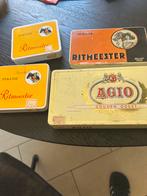 Vintage Tabaksdozen - Ritmeester & Agio - 4 stuks, Antiek en Kunst, Ophalen of Verzenden