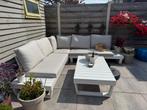 Luxe loungeset, Tuin en Terras, Ophalen, Zo goed als nieuw, Aluminium