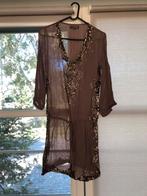 Gave tuniek met pailetten nieuw van Superstar maat 36, Kleding | Dames, Blouses en Tunieken, Bruin, Nieuw, Ophalen of Verzenden