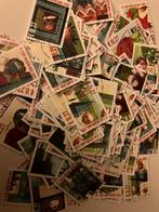 300 decemberzegels 2001 gestempeld en afgeweekt, Ophalen of Verzenden, Na 1940, Gestempeld