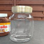 Nutella pot 3 kg (leeg), Ophalen of Verzenden, Gebruikt, Glas, Pot, Bus of Blik