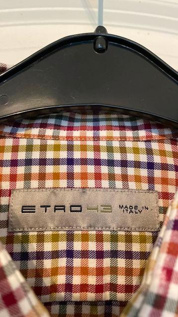 ETRO overhemd maat 43 beschikbaar voor biedingen