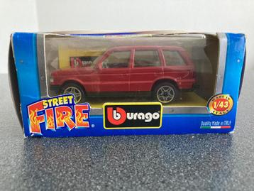 auto Range Rover Bburago Street Fire Collection NIEUW beschikbaar voor biedingen