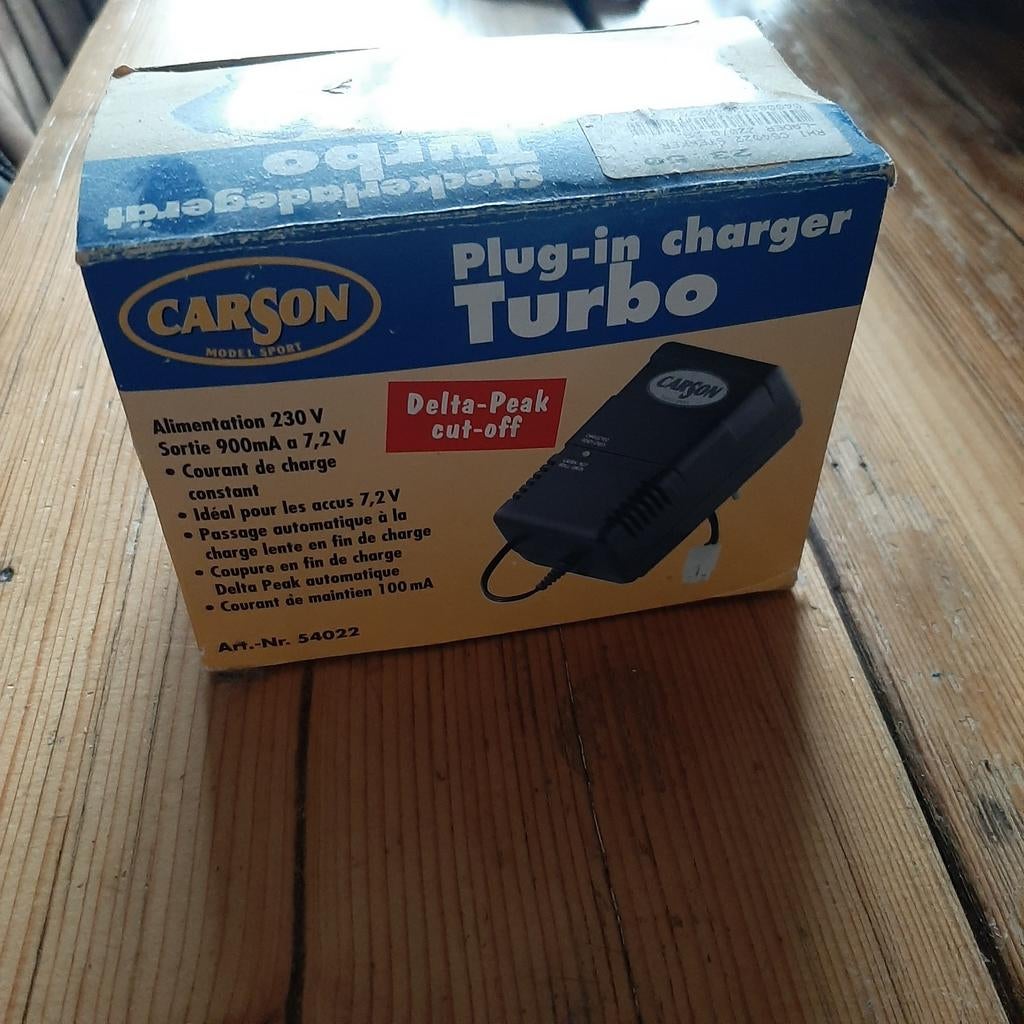 Carson Nimh Accu Lader Turbo - Model Sport, Gebruikt, Auto, Groter dan 1:32, Ophalen