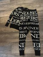 Reinders all over print set zwart, maat S, Ophalen of Verzenden, Nieuw, Maat 36 (S), Zwart