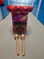 V&D Etalage zwarte piet Trommels ( 2 stuks ), Diversen, Sinterklaas, Ophalen of Verzenden