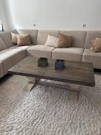 Set van landelijke salontafel en eettafel, 100 tot 150 cm, Zo goed als nieuw, Minder dan 50 cm, Rechthoekig
