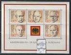 Bund Bondspresidenten Blok 18 Michel 1156 Nr.12p, Verzenden, BRD, Postfris